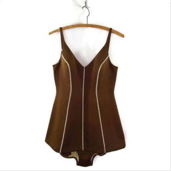 Vintage Other - VTG 1960's Cole Of California Pin-Up Swimsuit Sz16